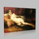 Adrien Tanoux-Odalisque Canvas Adrien Tanoux-Odalisque Canvas