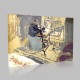 Edouard Vuillard-Madame Vuillard à sa machine à coudre Canvas