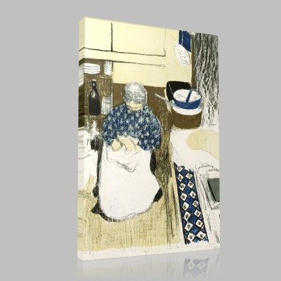 Edouard Vuillard-Woman is Sewing Canvas