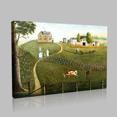 Henri Rousseau-Farm Canvas