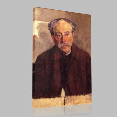 Henri Rousseau-Robert Delaunay Portrait d'Henri Rousseau Canvas