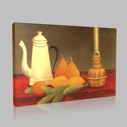 Henri Rousseau-Still life Stampa su Tela