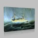 Henri Rousseau-Storm on  the sea Canvas