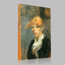 Henri de Toulouse-Carmen La Rousse Stampa su Tela