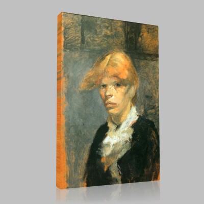 Henri de Toulouse-Carmen La Rousse Stampa su Tela