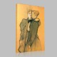 Henri de Toulouse-Deux femmes valsant Canvas Henri de Toulouse-Deux femmes valsant Canvas