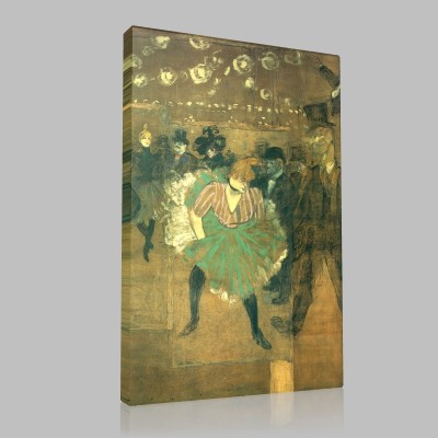 Henri de Toulouse-La Danse au Moulin-Rouge Canvas Henri de Toulouse-La Danse au Moulin-Rouge Canvas