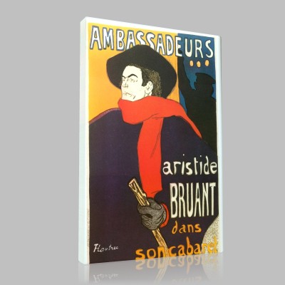 Henri de Toulouse-bruant aux Ambassadeurs Affiche (2) Canvas