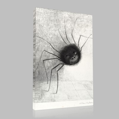 Odilon Redon-Araignée Canvas