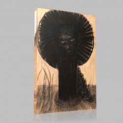 Odilon Redon-Germination Stampa su Tela
