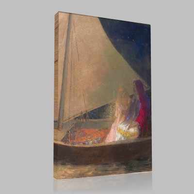 Odilon Redon-The Barque Canvas