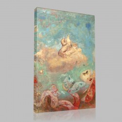 Odilon Redon-The Chariot of Apollo Stampa su Tela