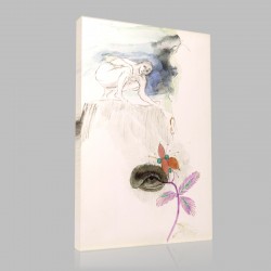 Odilon Redon-The Eye Stampa su Tela