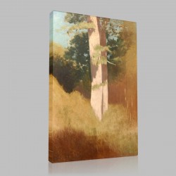 Odilon Redon-Trees in the Blue Sky Stampa su Tela