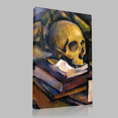 Paul Cezanne-Died in Cranium,Detail Canvas