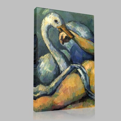 Paul Cezanne-Léda and the Swan,Detail Canvas