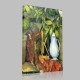 Paul Cezanne-Terra Cotta Pots and Flowers, Detail Canvas