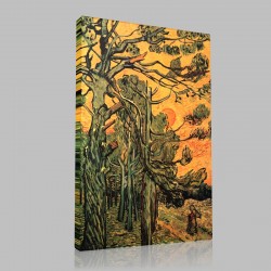 Van Gogh-Paysage at Autumn Stampa su Tela