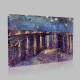 Van Gogh-Starry Night over the Rhone (2) Canvas