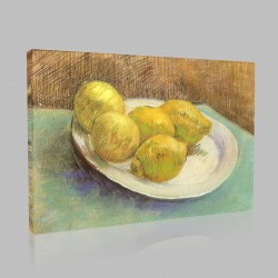 Van Gogh-Still Life with Lemons Stampa su Tela