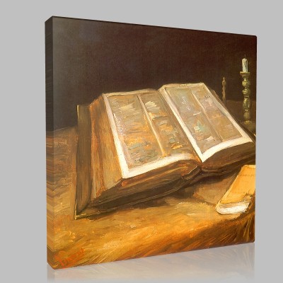 Van Gogh-Still Life with Open Bible Canvas