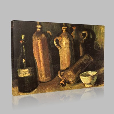 Van Gogh-Still-Life with Bottles Canvas