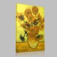 Van Gogh-Sunflowers,Still Life Stampa su Tela