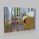 Van Gogh-The Bedroom at Arles,Detail Canvas