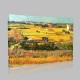 Van Gogh-The Harvest Stampa su Tela