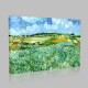 Van Gogh-The Plain prèx of Auvers Stampa su Tela