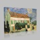 Van Gogh-The White House at Night Stampa su Tela