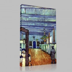 Van Gogh-The hospital of Arles, Detail Stampa su Tela