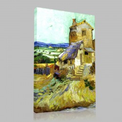 Van Gogh-The old mill Stampa su Tela