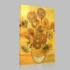 Van Gogh-Vase of Fifteen Sunflowers Canvas