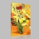 Van Gogh-Vase of Flowers Stampa su Tela