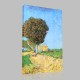 Van Gogh-View at Arles (2) Stampa su Tela