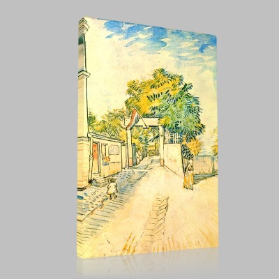Van Gogh-Watercolor Stampa su Tela