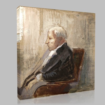 Odilon Redon-Seated Man Canvas