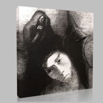 Odilon Redon-The Tentaion Saint Antoine Stampa su Tela