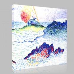 Henri Edmond Cross-Le Naufrage Stampa su Tela