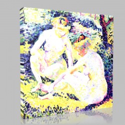 Henri Edmond Cross-Le Scarabée Stampa su Tela