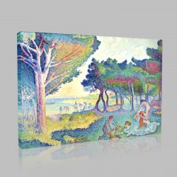 Henri Edmond Cross-Bords Méditerranéens Stampa su Tela