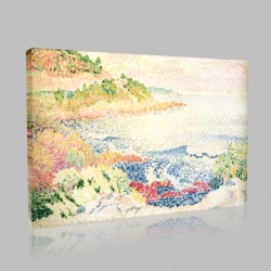 Henri Edmond Cross-Côte Provençale, le Four des Maures Stampa su Tela