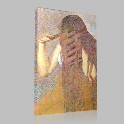 Henri Edmond Cross-La Chevelure Stampa su Tela