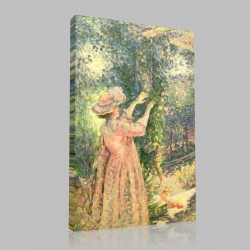 Henri Edmond Cross-La Colonne Fleurie Stampa su Tela