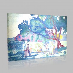 Henri Edmond Cross-La Ferme Stampa su Tela