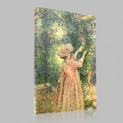 Henri Edmond Cross-vers La Colonne Fleurie Stampa su Tela