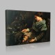 Gustave Le Courbet-La Fileuse endormie Canvas