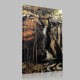 Gustave Le Courbet-Le Gour de Conche Canvas