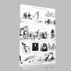 Gustave Le Courbet-Quillenbois, la Peinture réaliste de Courbet Stampa su Tela